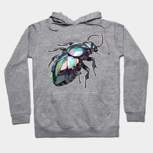 Metalic Beetle Hoodie